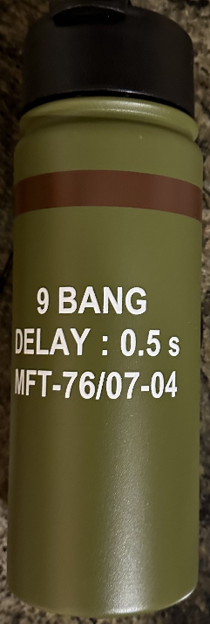 A close up of the 9 bang delay