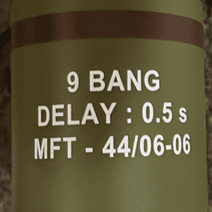 A close up of the 9 bang delay