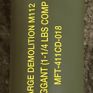 A close up of the label on a tube